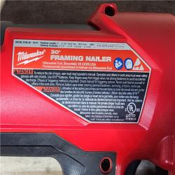 HOUSTON LOCATION - AS-IS (APPEARS LIKE NEW) Milwaukee M18 FUEL 30 Degree Framing Nailer (TOOL ONLY)