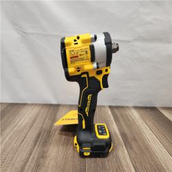 AS-IS- DEWALT ATOMIC 20V MAX Cordless Brushless 1/2 in. Variable Speed Impact Wrench (Tool Only)