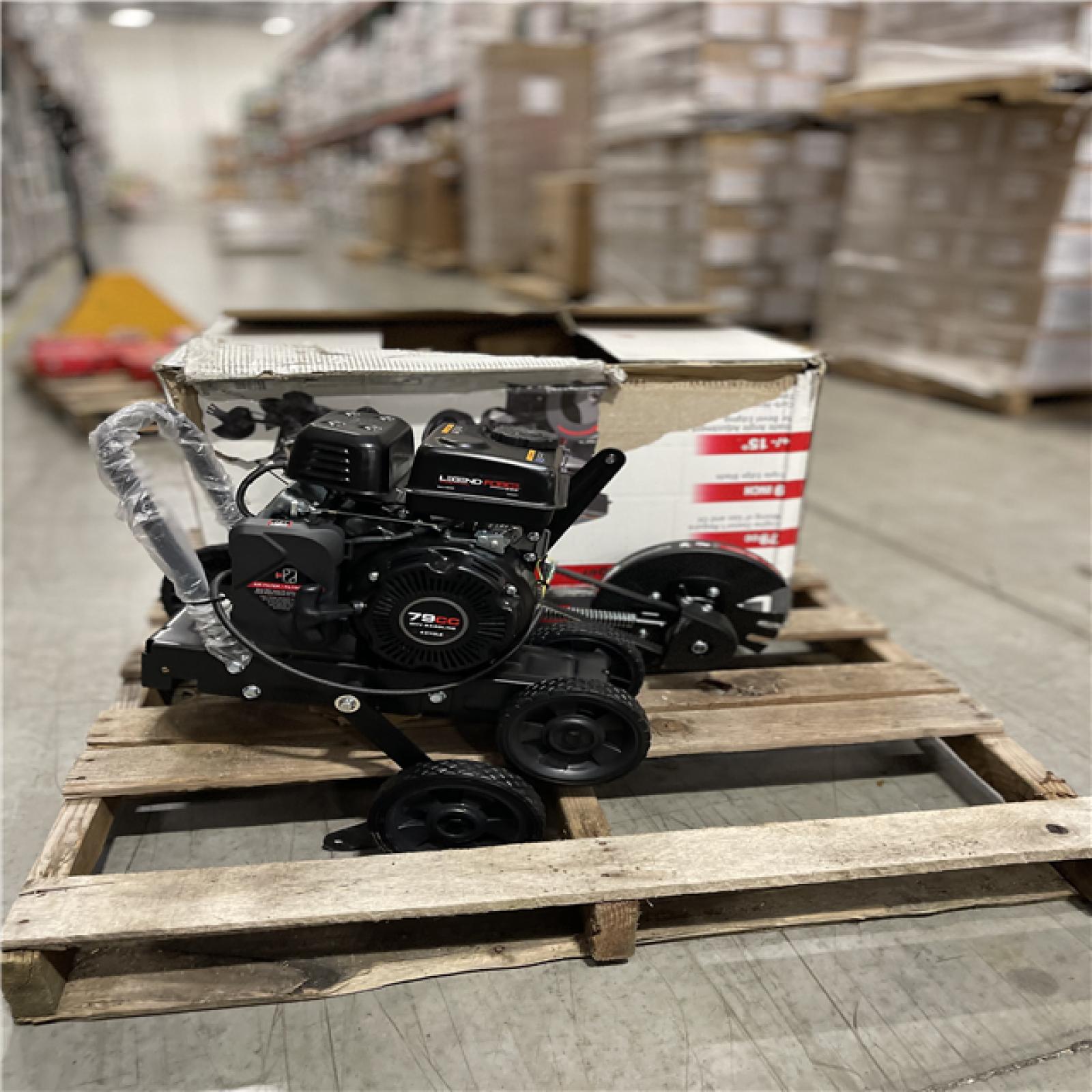 DALLAS LOCATION AS-IS Legend Force 9 in. 79 cc Gas Powered 4-Stroke Walk Behind Landscape Edger