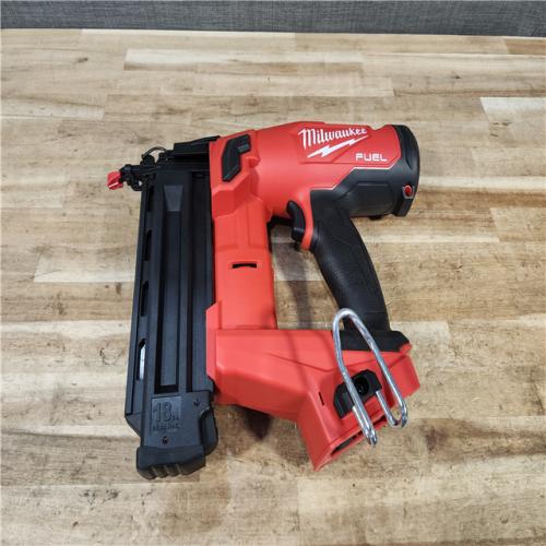 HOUSTON LOCATION - AS - IS Milwaukee FUEL 18-Volt Lithium-Ion Brushless Cordless Gen II 18-Gauge Brad Nailer (Tool-Only)