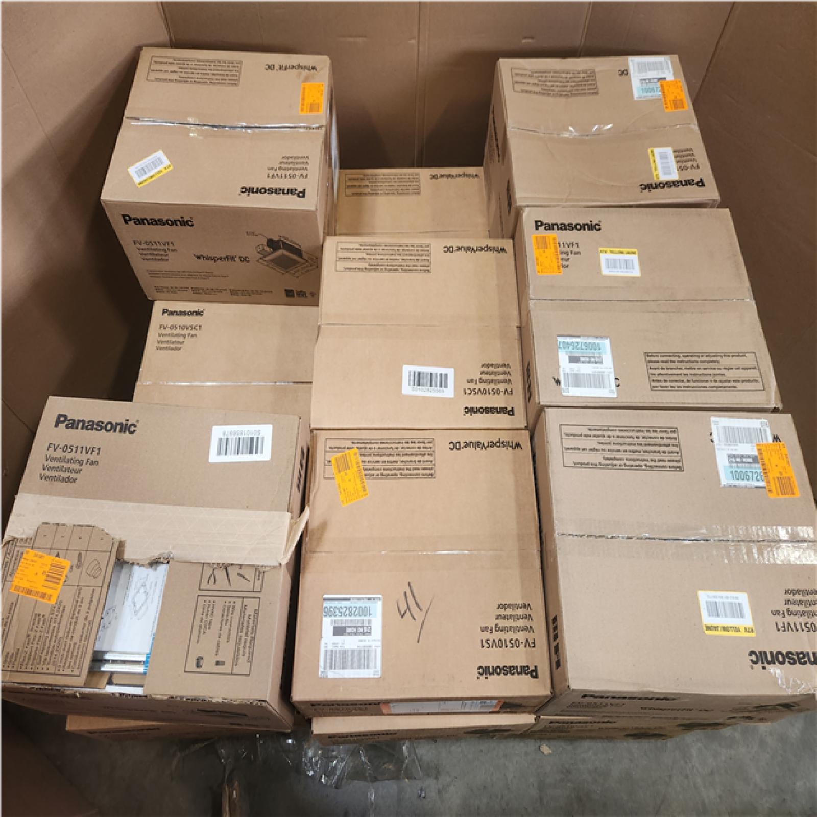 Phoenix NEW Mixed Pallet of Panasonic (25 Boxes)