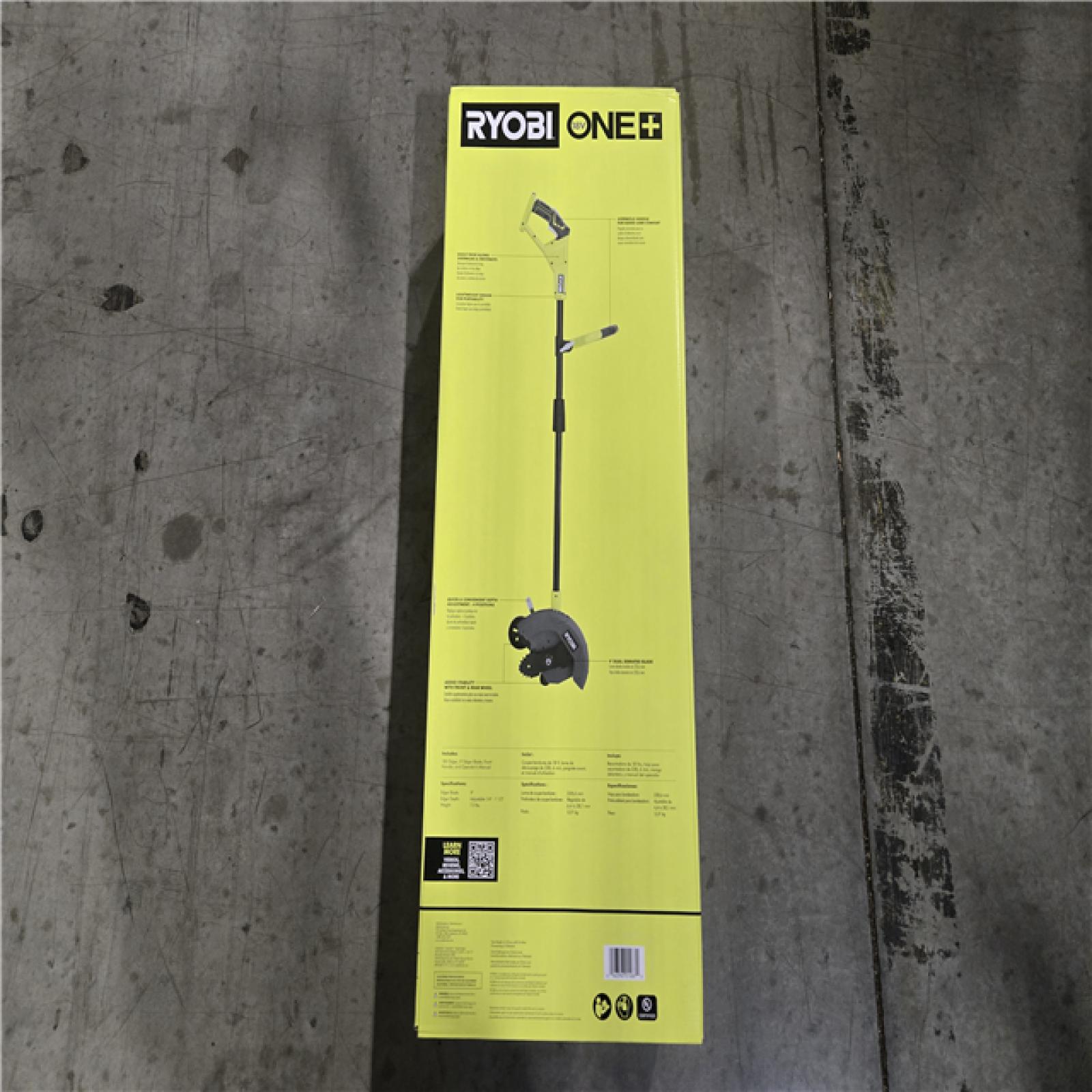 NEW!- RYOBI ONE+ 18V 9 in. Cordless Battery Edger (Tool Only  LOT OF 2)