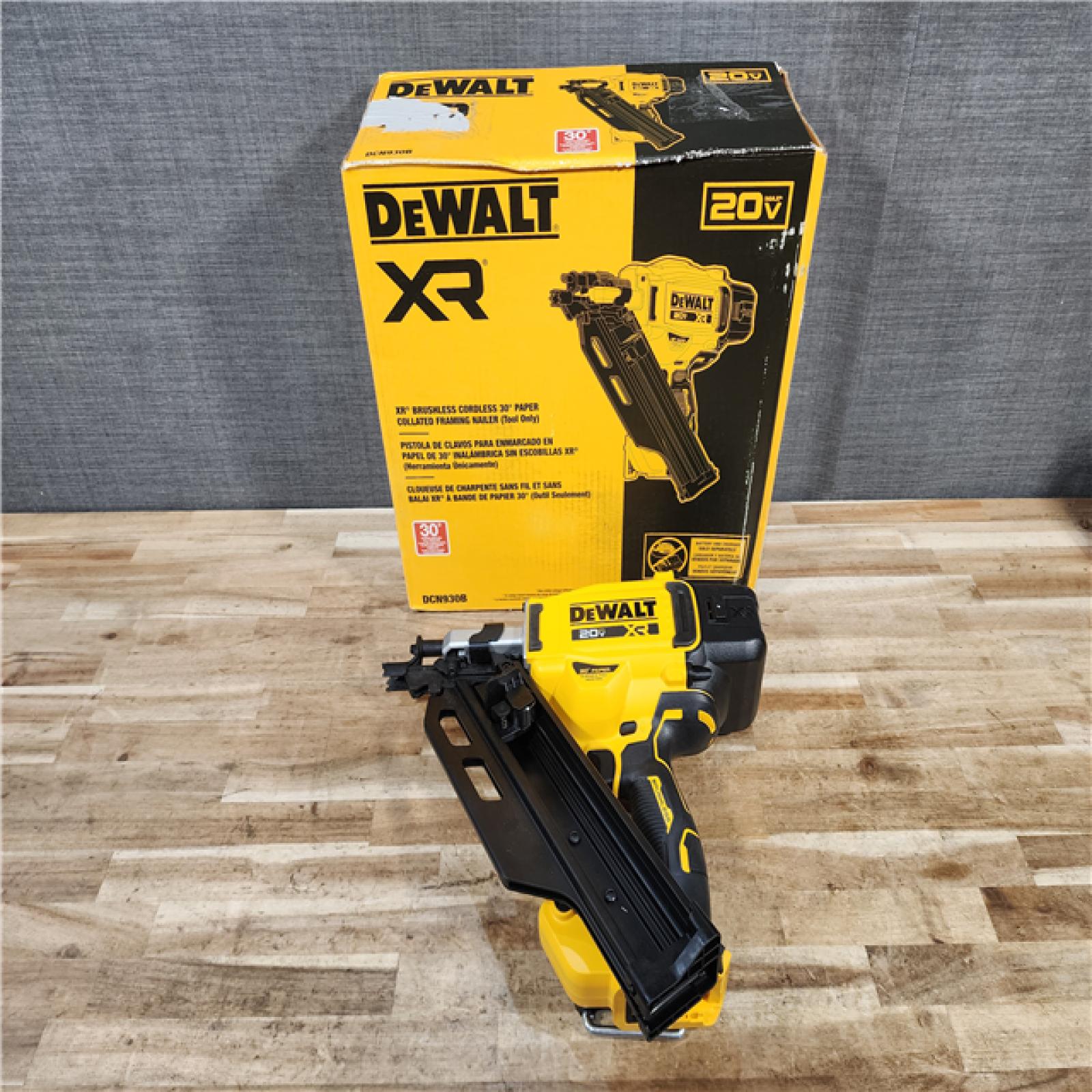 HOUSTON LOCATION - AS-IS DEWALT 20V 30 Degree Cordless Framing Nailer (Tool-Only)