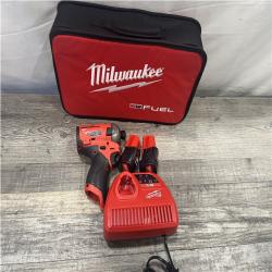 AS-IS Milwaukee FUEL SURGE 12V Lithium-Ion Brushless Cordless 1/4 in. Hex Impact Driver Compact Kit