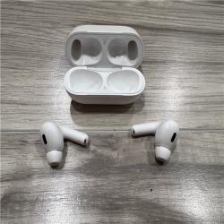 AS-IS Apple AirPods Pro (2nd Generation) with the (Lightning version) MagSafe Charging Case