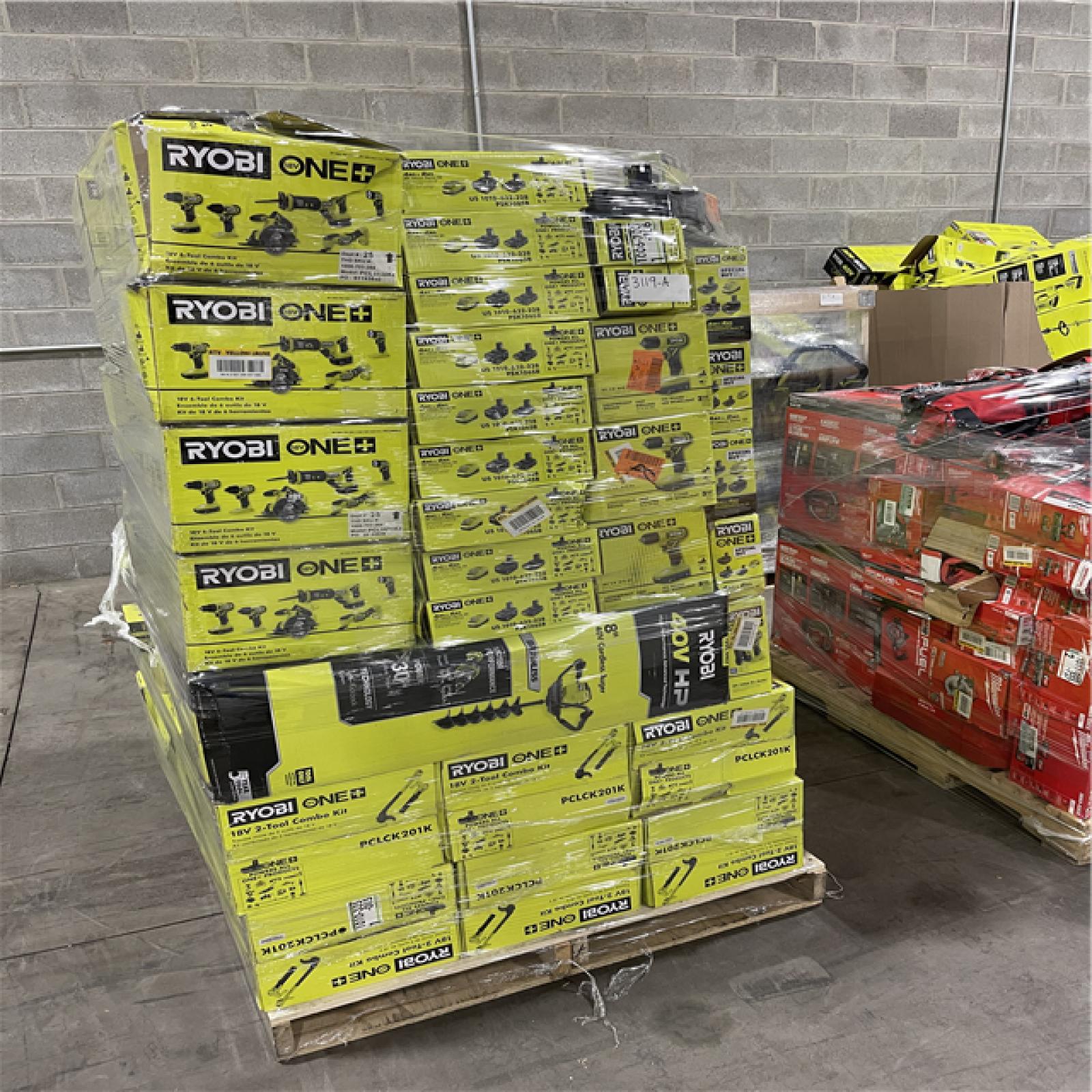 Pittston Location As-Is Power Tools Partial Truckload (9 pallets) 3119-A