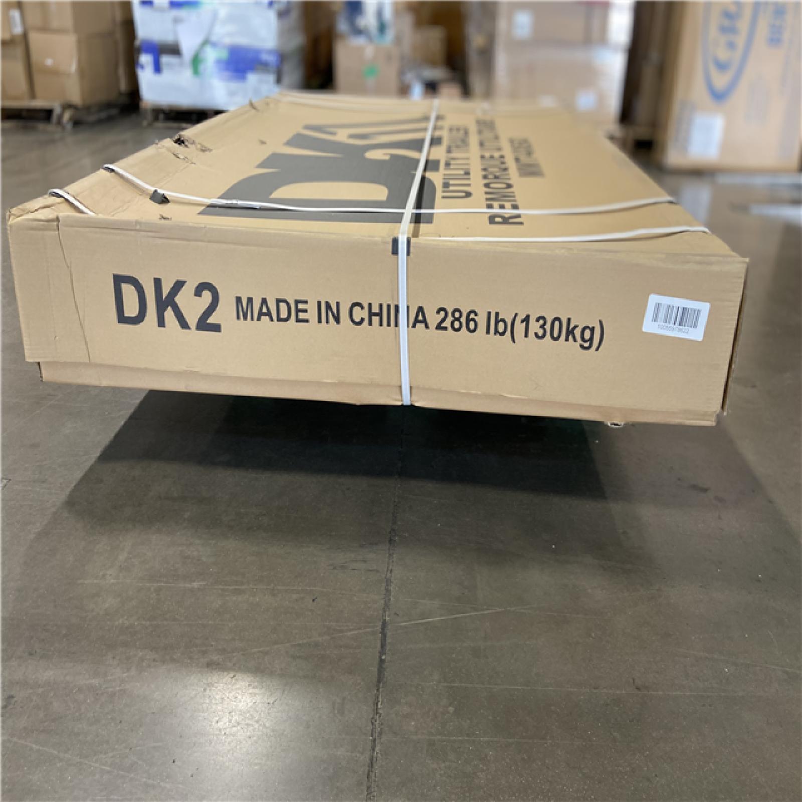 DALLAS LOCATION - DK2 by Marlon MMT4X6O 4 ft. x 6 ft. Single Axle Open Rail Utility Trailer | 1,314-lb Capacity with Ramp Gate