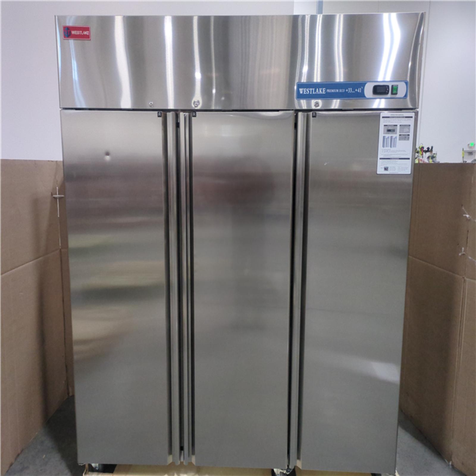 California AS-IS Westlake Commercial Refrigerator 3 Door/3 Section Model MK-72R