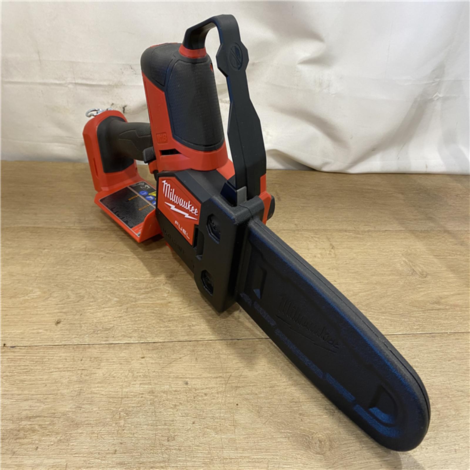 AS-IS Milwaukee FUEL 18V Lithium-Ion Brushless Cordless 8 in. HATCHET Pruning Saw (Tool-Only)