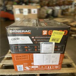 DALLAS LOCATION - Generac 8125 / 6500-Watt Gasoline Powered Portable Generator with COSense - GP6500