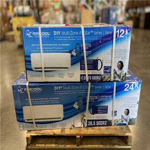 DALLAS LOCATION - MIXED AC UNIT PALLET - (5 UNITS)