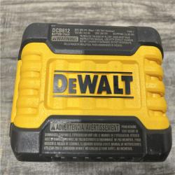 AS-IS DEWALT FLEXVOLT 20V/60V MAX Lithium-Ion 12.0Ah Battery and Fan Cooled Fast Charger