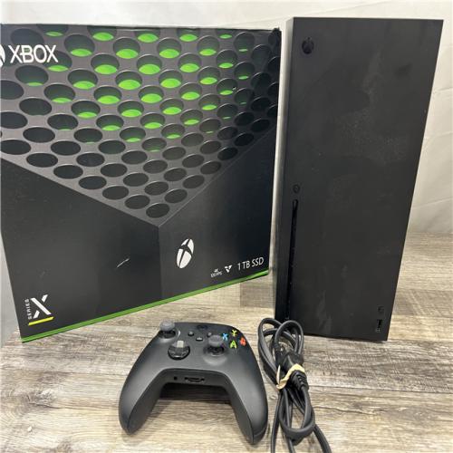AS-IS Microsoft Xbox Series X 1TB Carbon Black