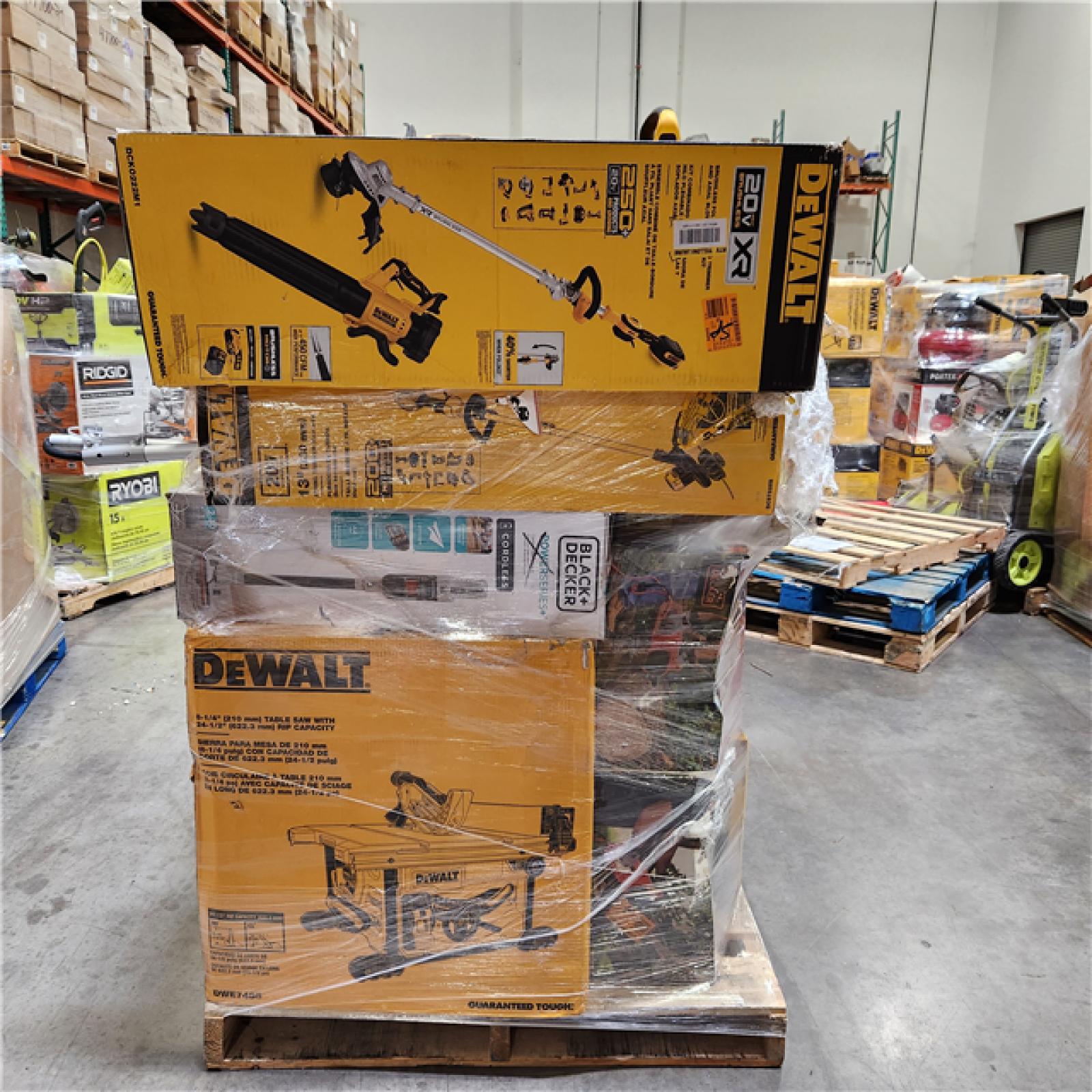 Dallas Location - As-Is DEWALT Tool Pallet