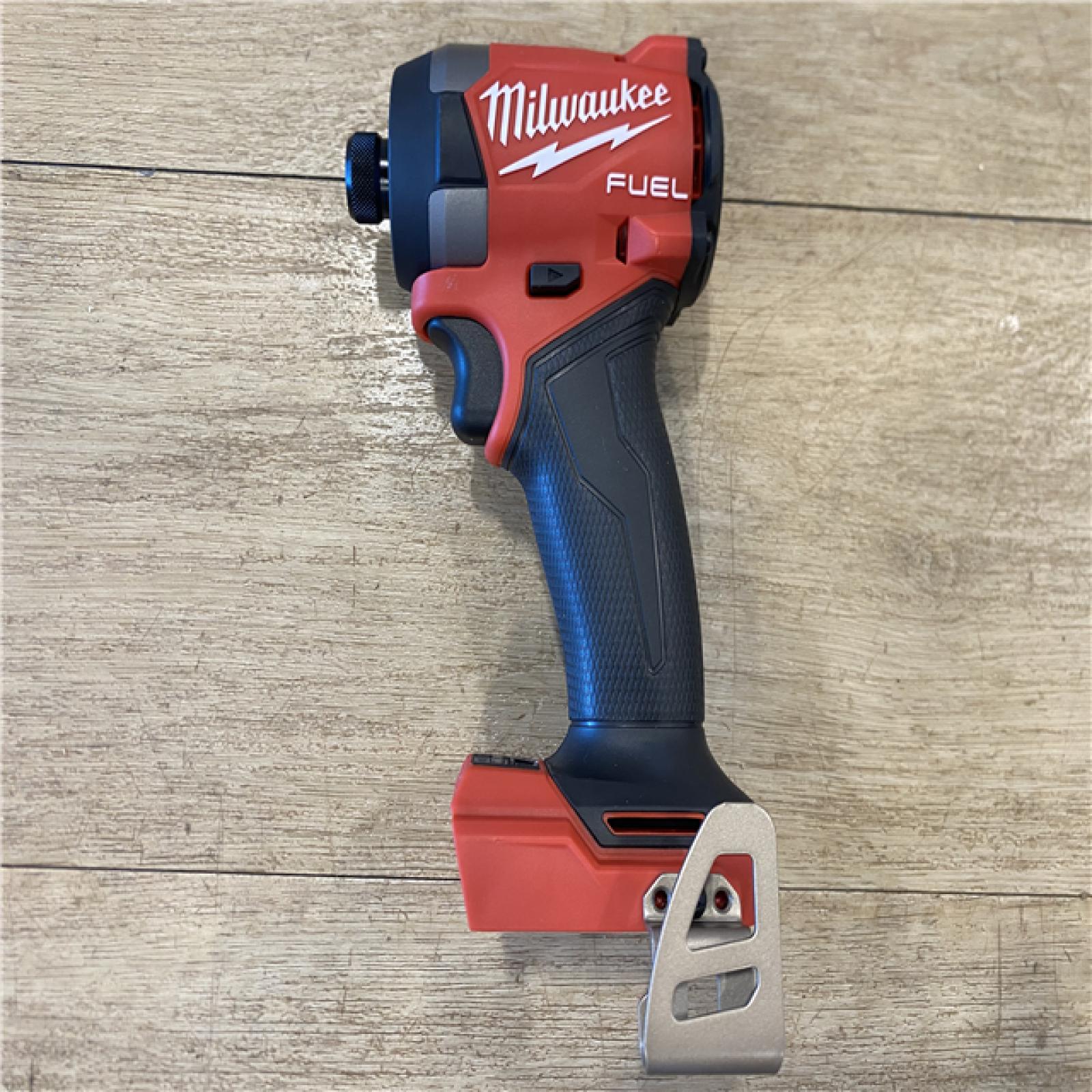 AS-IS Milwaukee FUEL 18V Lithium-Ion Brushless Cordless 1/4 in. Hex Impact Driver (Tool-Only)