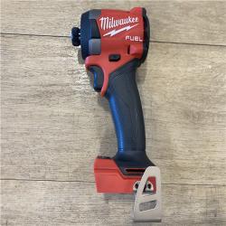 AS-IS Milwaukee FUEL 18V Lithium-Ion Brushless Cordless 1/4 in. Hex Impact Driver (Tool-Only)