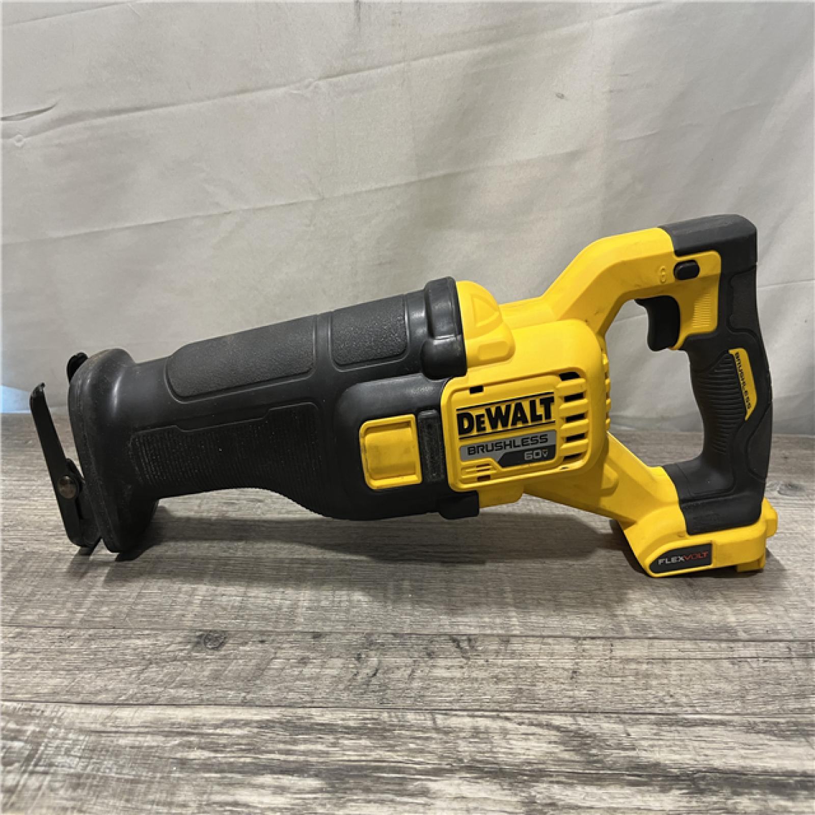 AS-IS DEWALT FLEXVOLT 60V MAX Cordless Brushless Reciprocating Saw (Tool Only)