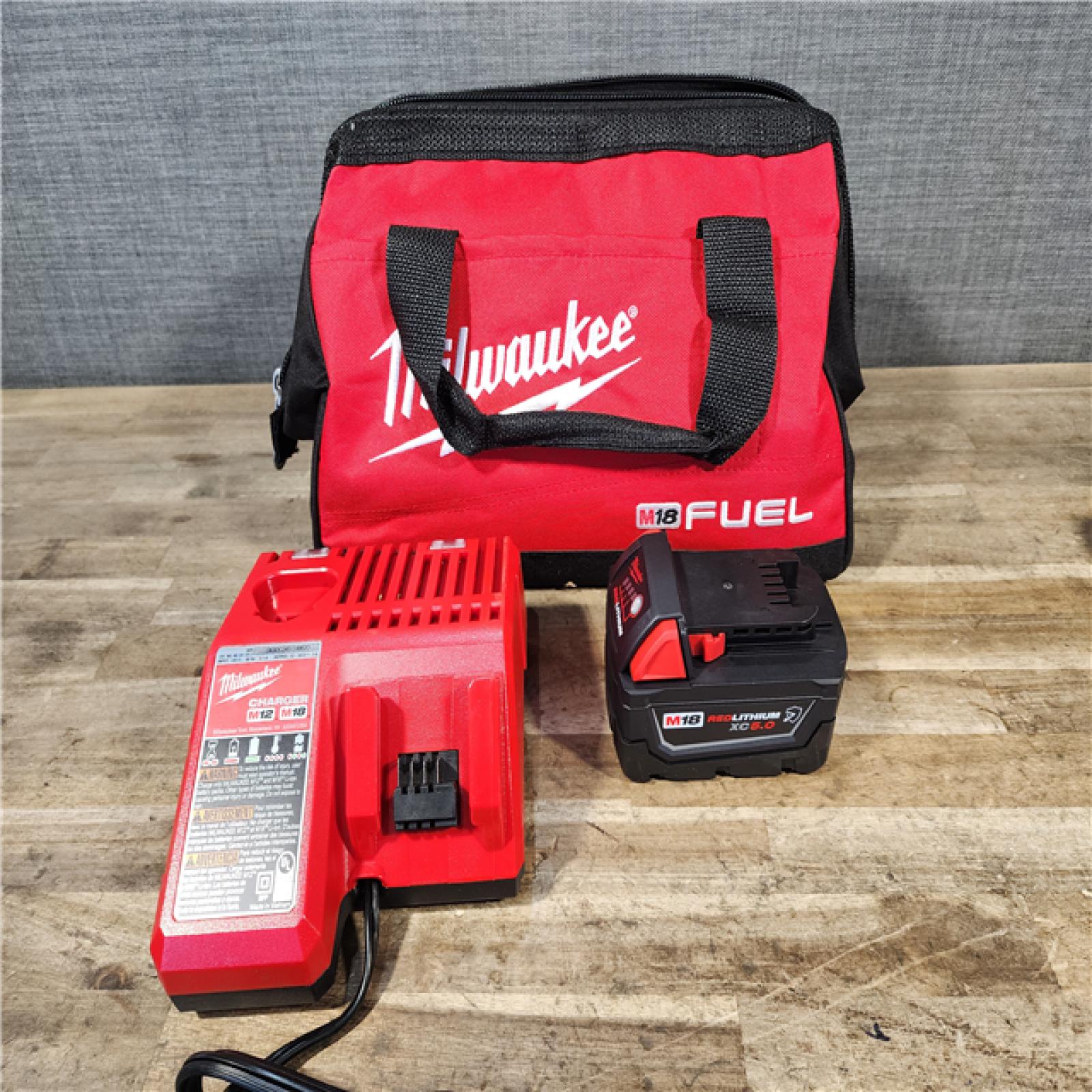 HOUSTON LOCATION - AS-IS Milwaukee FUEL 18V Lithium-Ion Brushless Cordless 1/2 in. Impact Wrench w/Friction Ring Kit