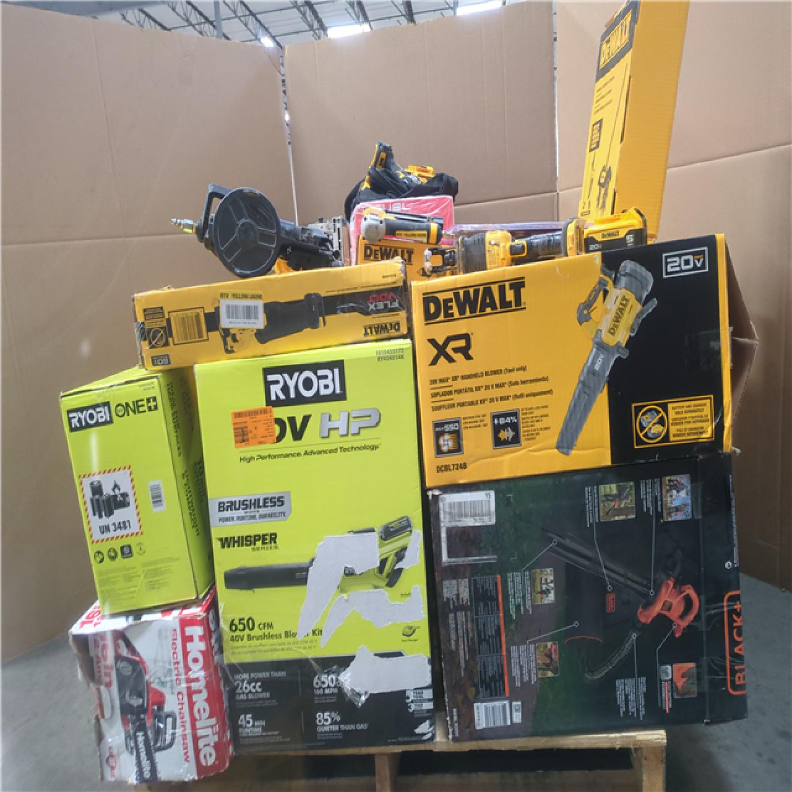 CALIFORNIA AS-IS TOOL PALLET