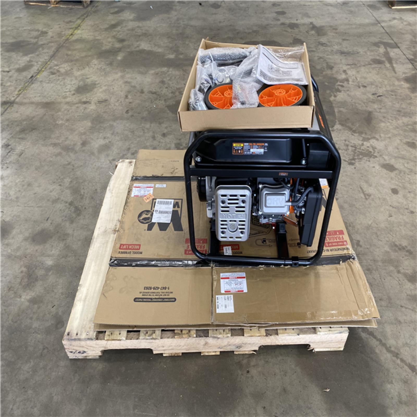 Houston Location - AS-IS WEN 8000w Electric Start Generator