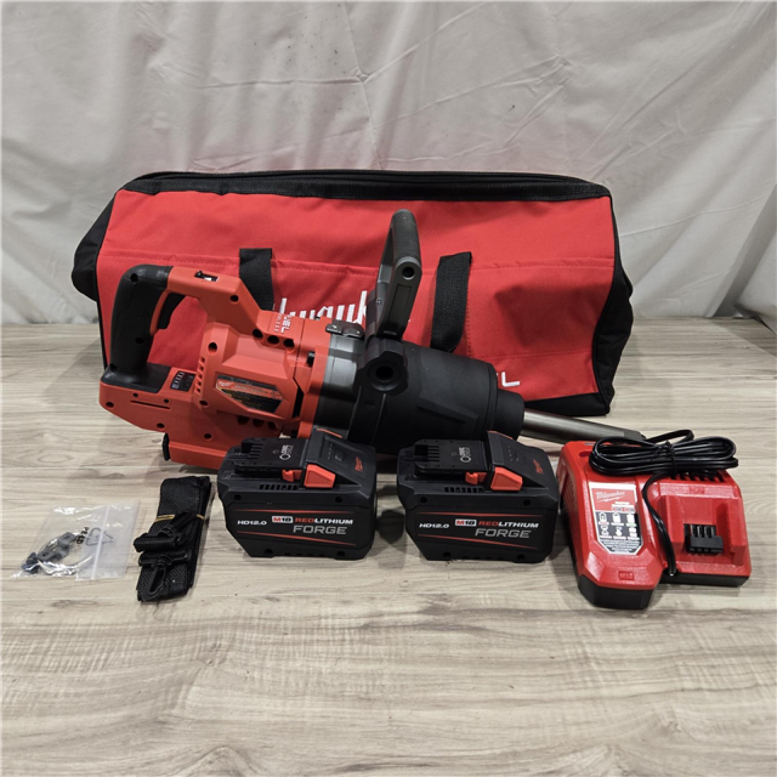 AS-IS Milwaukee M18 FUEL 1 D-Handle Ext Anvil High Torque Impact Wrench Kit