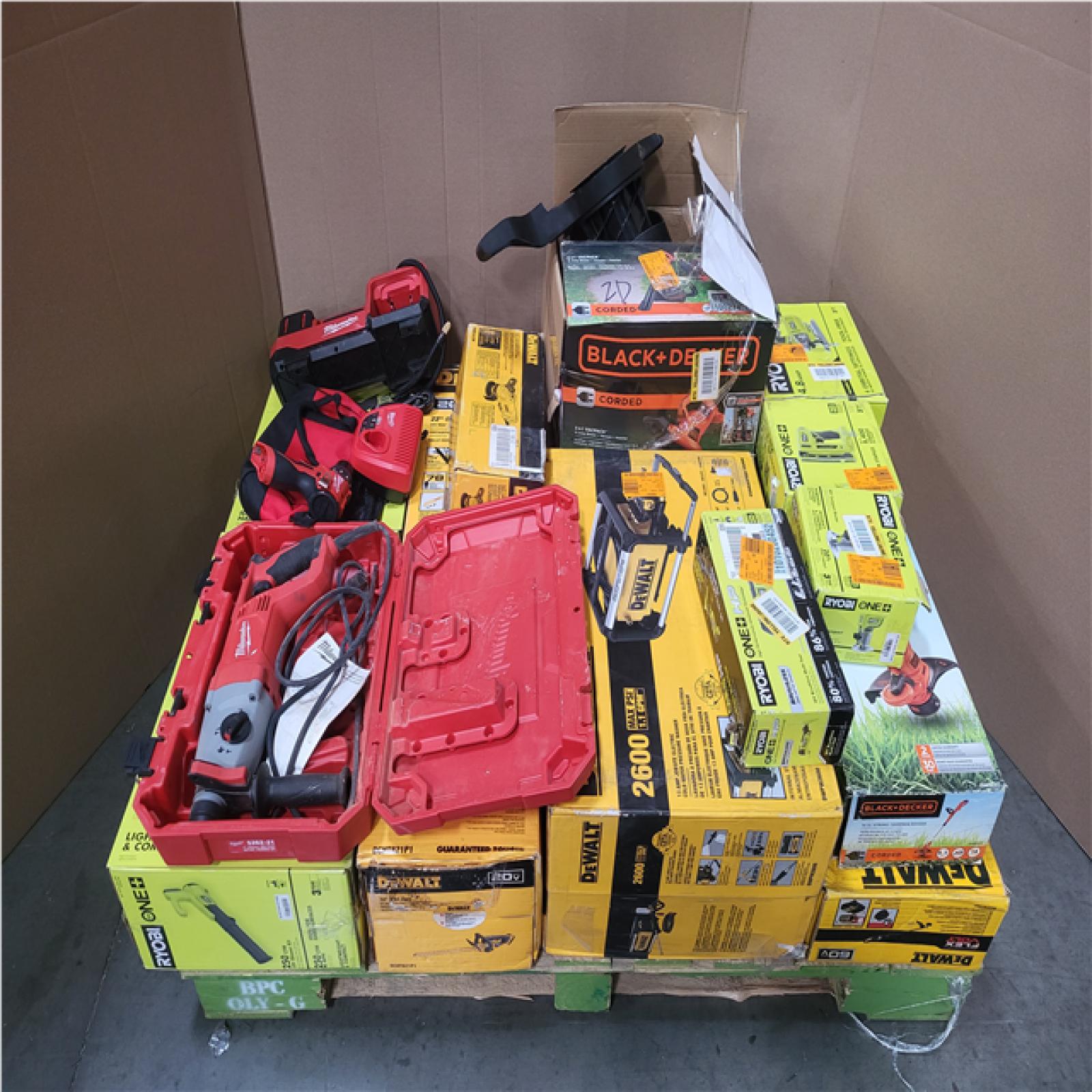 CALIFORNIA AS-IS TOOL PALLET