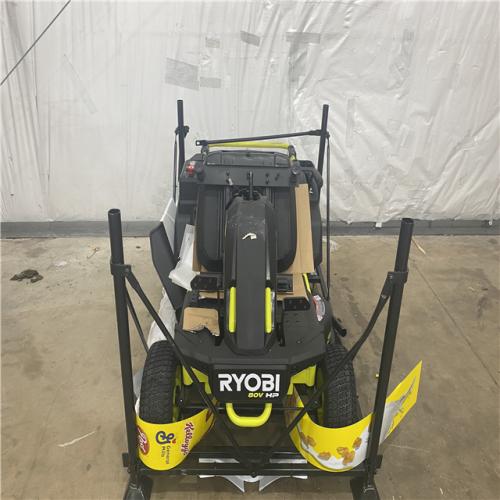 Houston Location - AS-IS Tool Pallet RYOBI R1 80V HP SIT DOWN MOWER