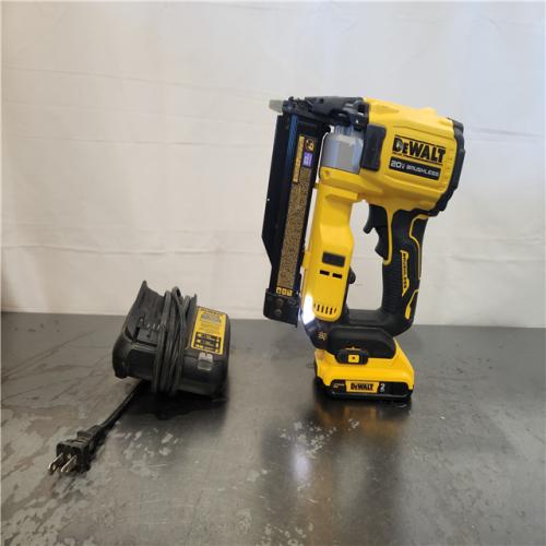 AS-IS- DEWALT ATOMIC 20V MAX Lithium Ion Cordless 23 Gauge Pin Nailer Kit