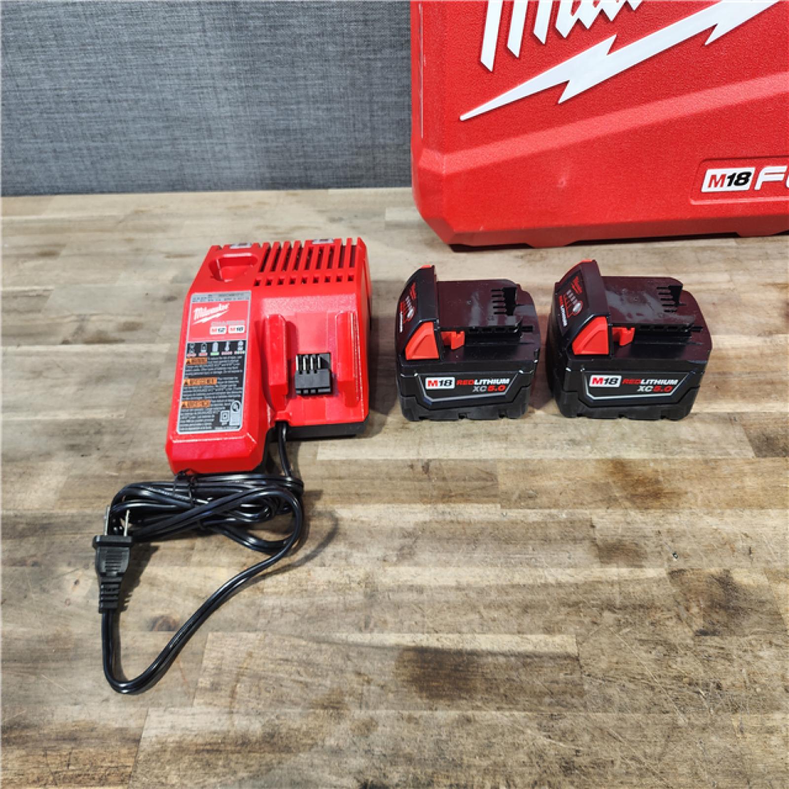 HOUSTON LOCATION - AS-IS M18 FUEL 18V Lithium-Ion Brushless Cordless Hammer Drill and Impact Driver Combo Kit (2-Tool) with 2 Batteries