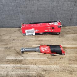 HOUSTON LOCATION - AS-IS Milwaukee  FUEL 12V Lithium-Ion Brushless Cordless 3/8 in. Extended Reach High Speed Ratchet (Tool Only)