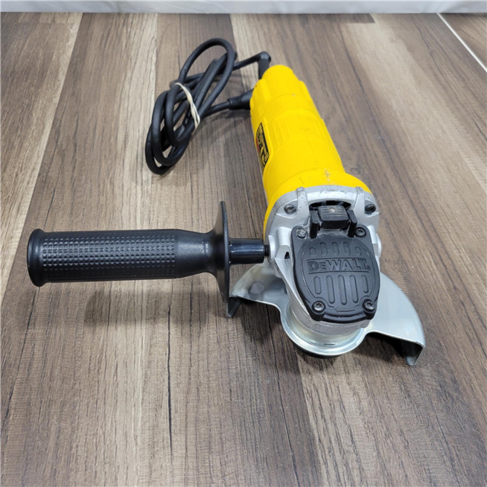 GOOD DEWALT 11 Amp Corded 4.5 in. Small Angle Grinder