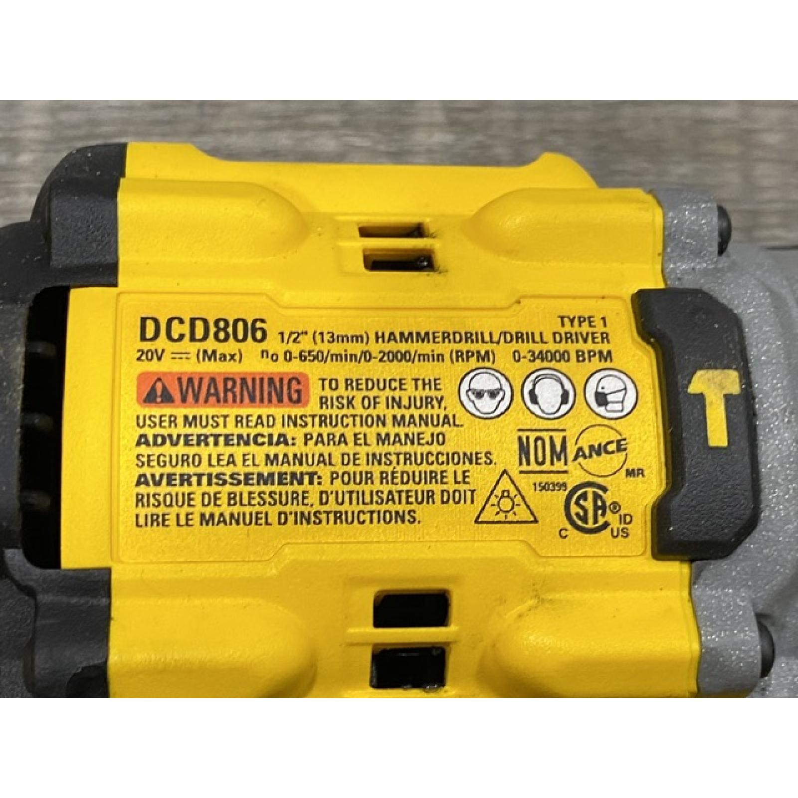 AS-IS DEWALT 20V XR Lithium-Ion Cordless 2-Tool Combo Kit