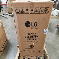 Phoenix Location NEW LG 30 in. 5.8 cu.ft. Smart Single Oven Gas Range with EasyClean, Wi-Fi Enabled in. Stainless Steel