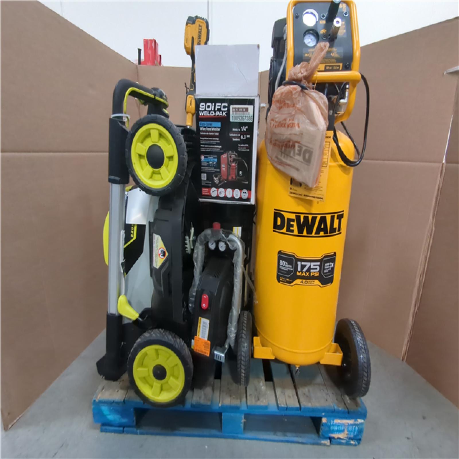 CALIFORNIA AS-IS OUTDOOR POWER EQUIPMENT