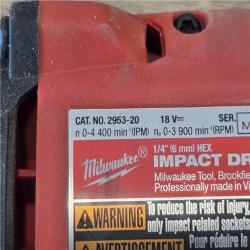 AS-IS Milwaukee FUEL 18V Cordless Hammer Drill and Impact Driver Combo Kit