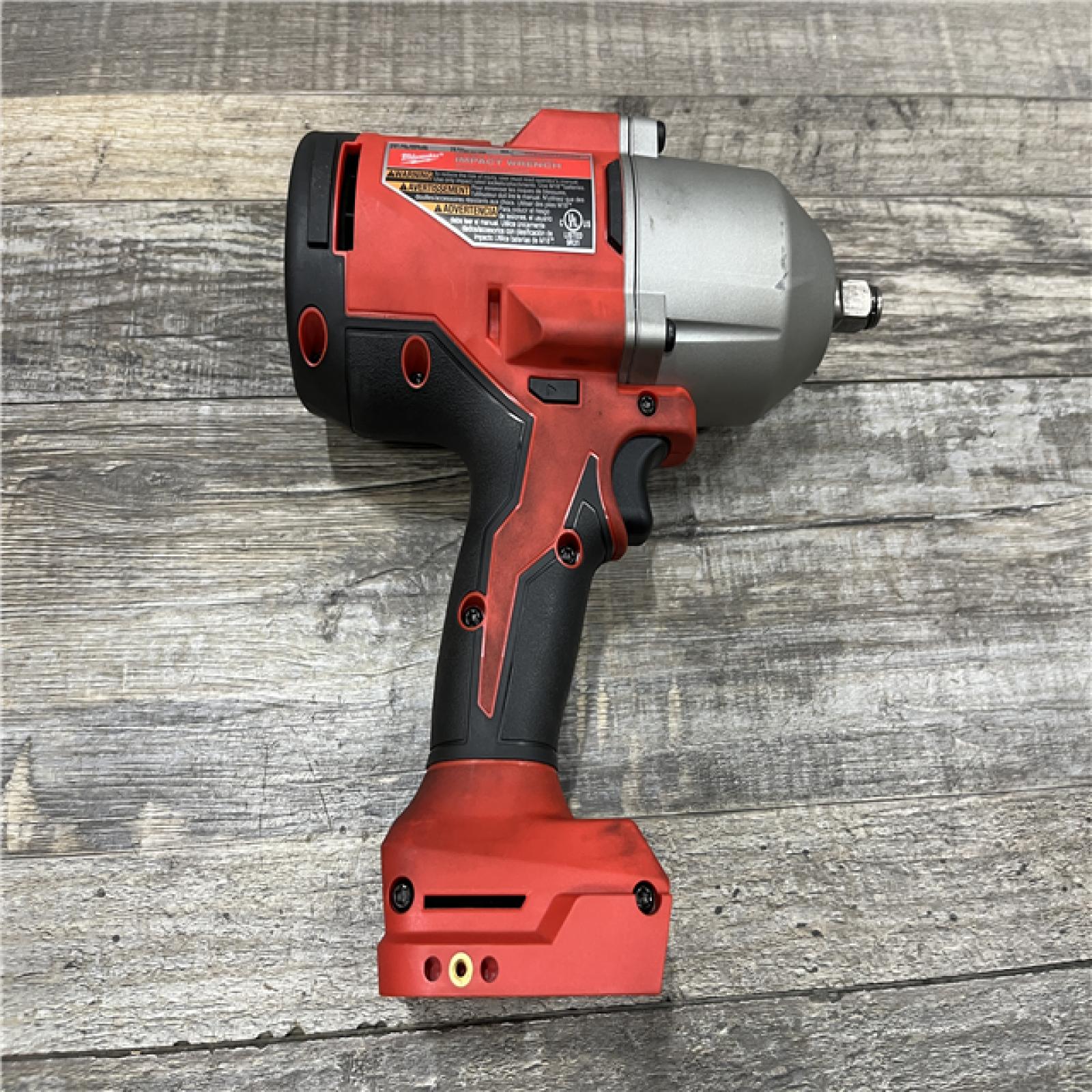AS-IS Milwaukee 18-Volt Lithium-Ion Brushless 1/2 in. High Torque Impact Wrench with Friction Ring (Tool-Only)