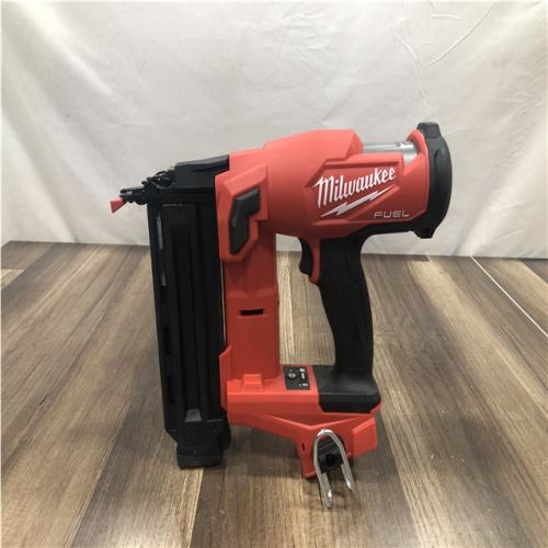 AS-IS  Milwaukee FUEL 18-Volt Lithium-Ion Brushless Cordless Gen II 18-Gauge Brad Nailer (Tool-Only)