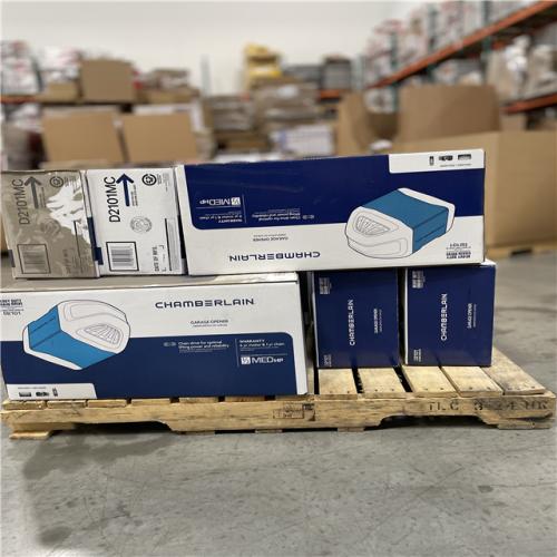 DALLAS LOCATION- CHAMBERLAIN 1/2 HP Heavy-Duty Chain Drive Garage Door Opener PALLET (11 UNITS)
