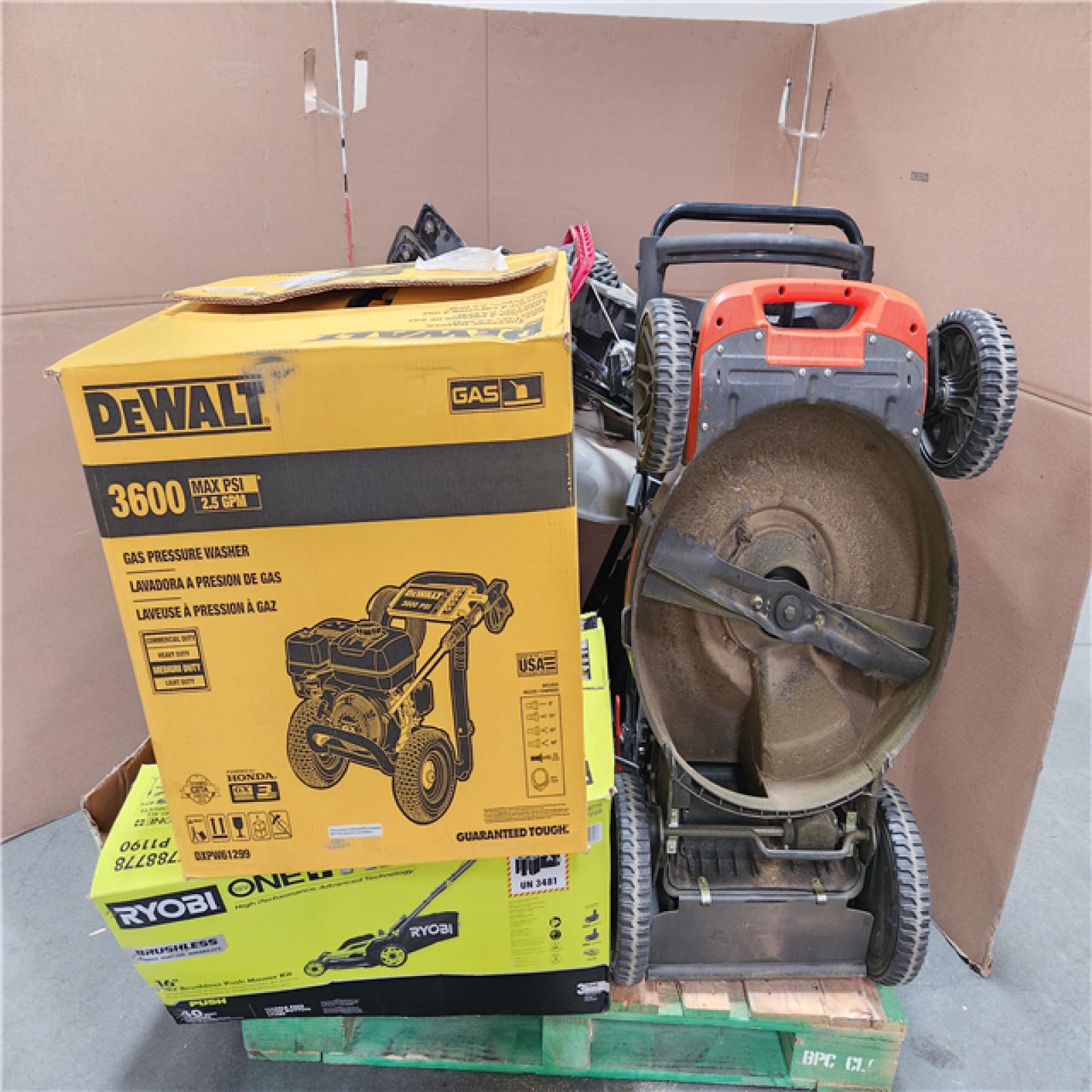 CALIFORNIA AS-IS OUT DOOR POWER EQUIPMENT