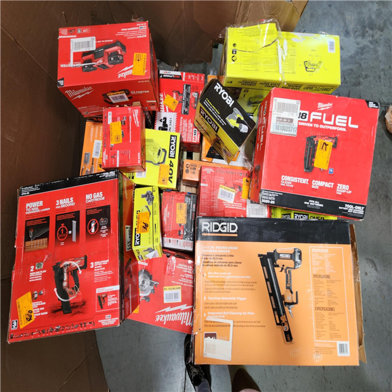 CALIFORNIA AS-IS TOOL PALLET