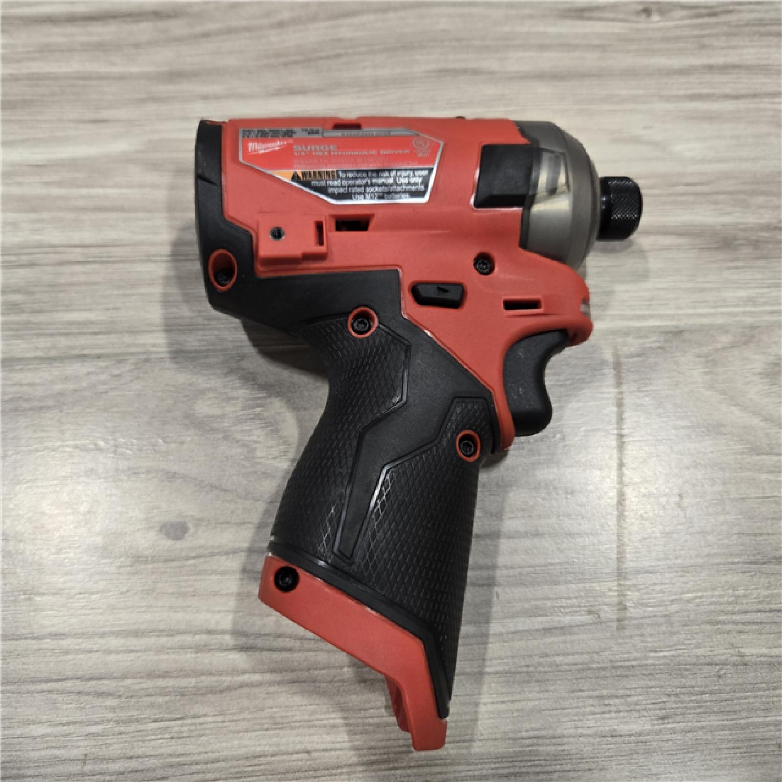 LIKE NEW! - Milwaukee M12 FUEL SURGE 12V Cordless Hex Impact Driver (Tool-Only)