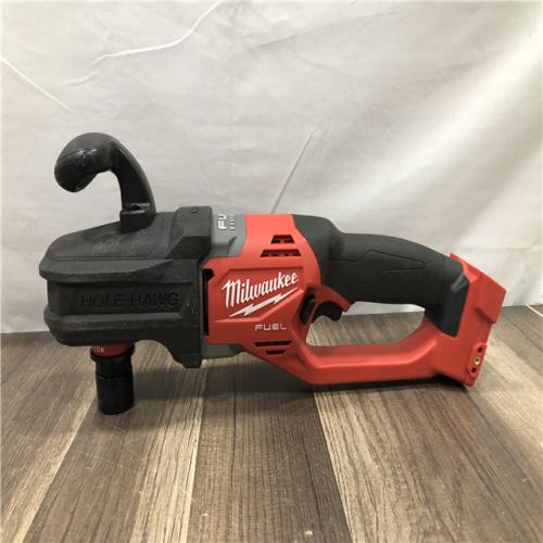 AS-IS Milwaukee FUEL 18V Lithium-Ion Brushless Cordless Hole Hawg 7/16 in. Right Angle Drill W/ Quick-Lok (Tool-Only)
