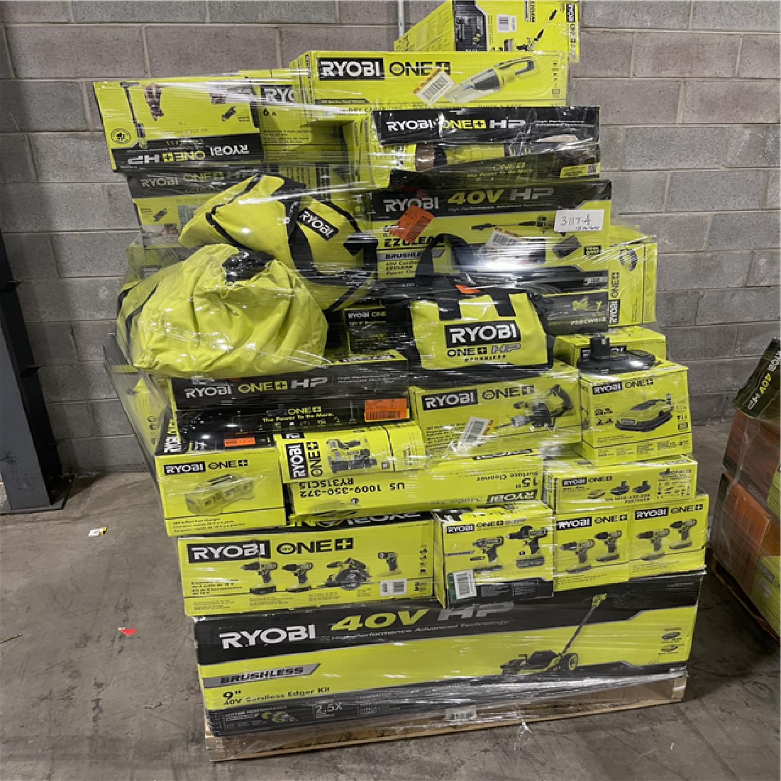 Pittston Location As-IS Power Tools Partial Truckload (15 Pallets) 3117-A