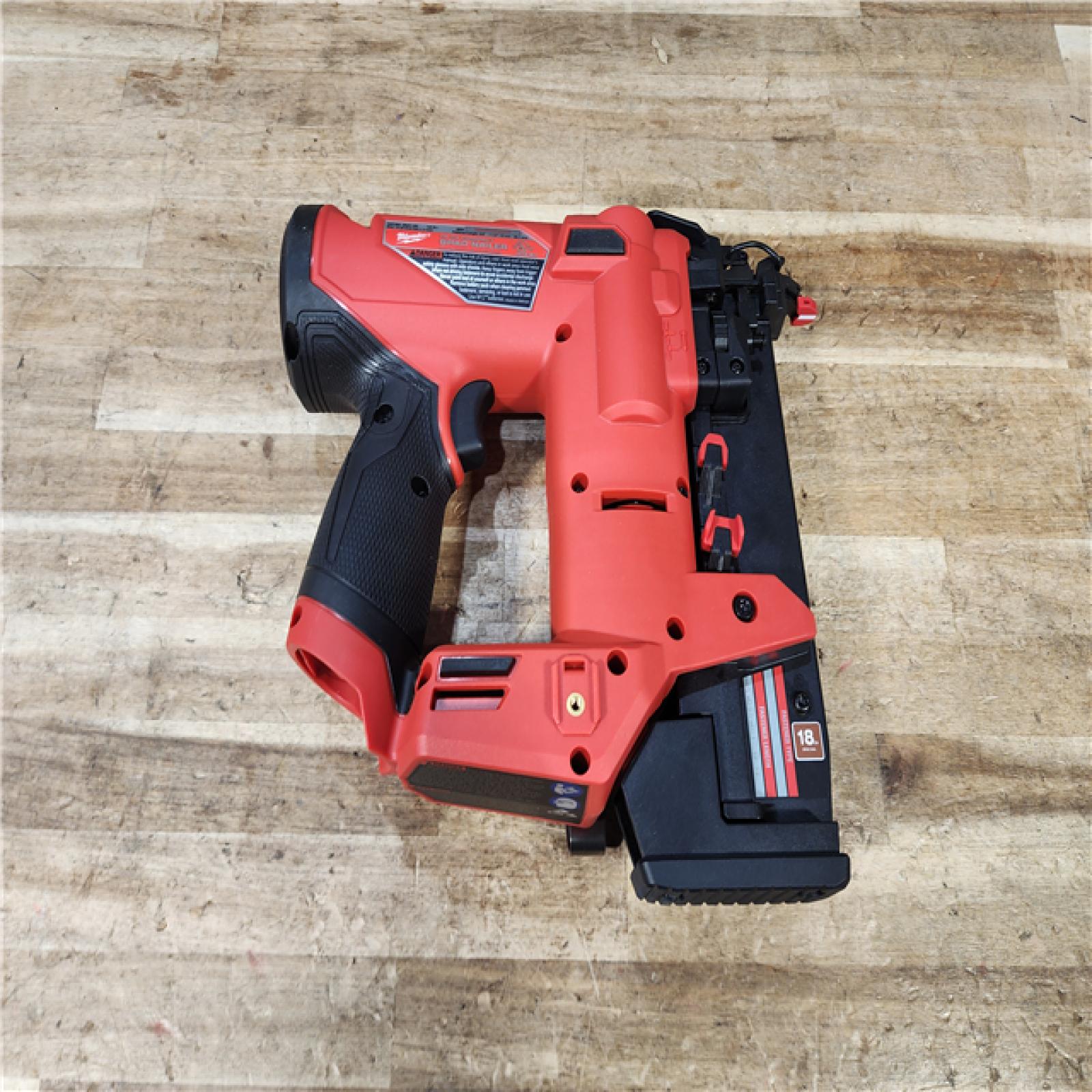 HOUSTON LOCATION - AS - IS Milwaukee FUEL 12-Volt Lithium-Ion Brushless Cordless 18-Gauge 1-1/2 in. Compact Brad Nailer (Tool-Only)
