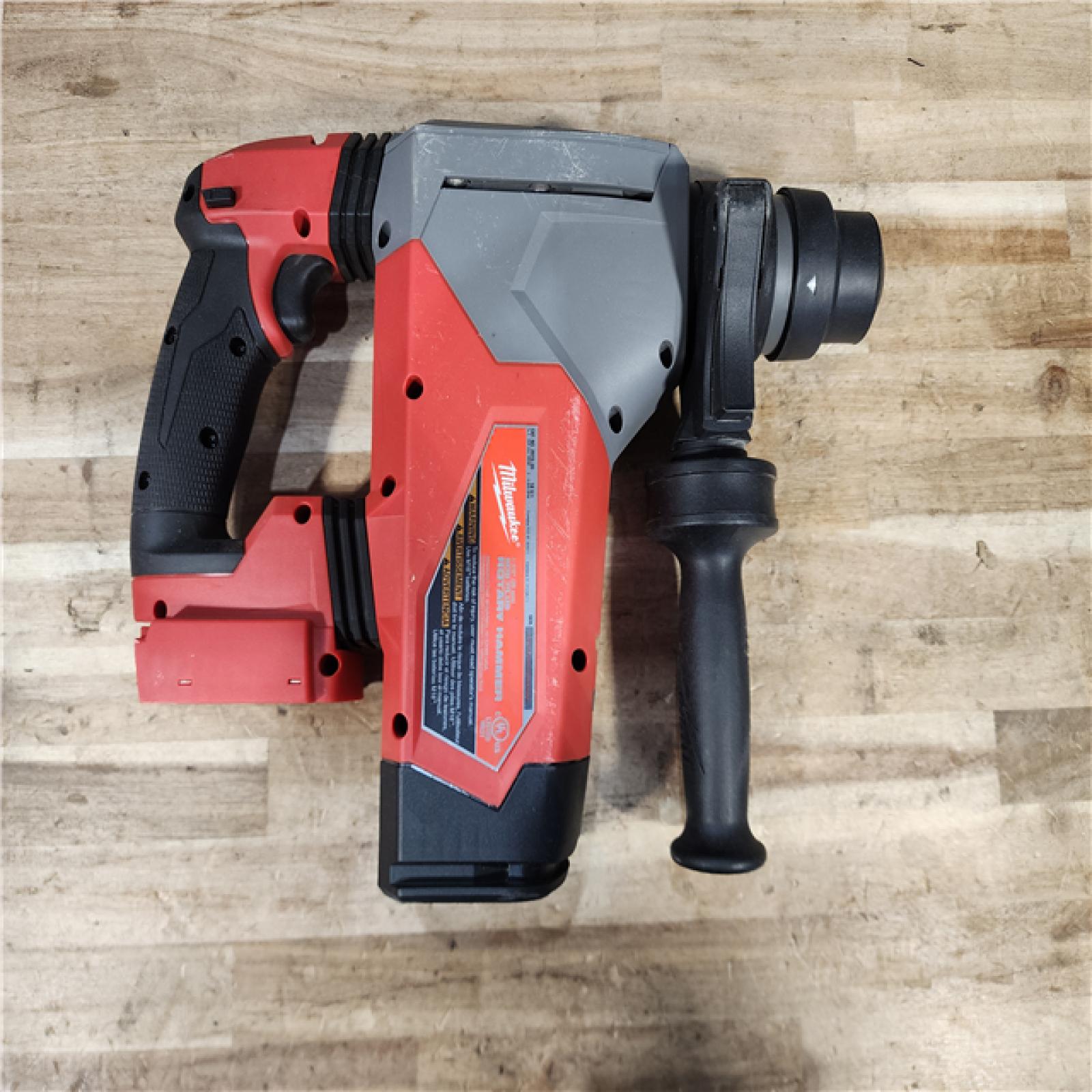 HOUSTON LOCATION - AS-IS Milwaukee FUEL 18V Lithium-Ion Brushless Cordless SDS-Plus 1-1/8 in. Rotary Hammer Drill (Tool-Only)