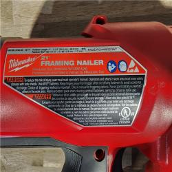 HOUSTON LOCATION - AS-IS Milwaukee 2744-20 M18 FUEL 3-1/2 in. 18-Volt 21-Degree Lithium-Ion Brushless Cordless Framing Nailer (Tool-Only)