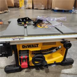 As-Is-DEWALT 15 Amp Corded 8-1/4 in. Compact Portable Jobsite Table Saw
