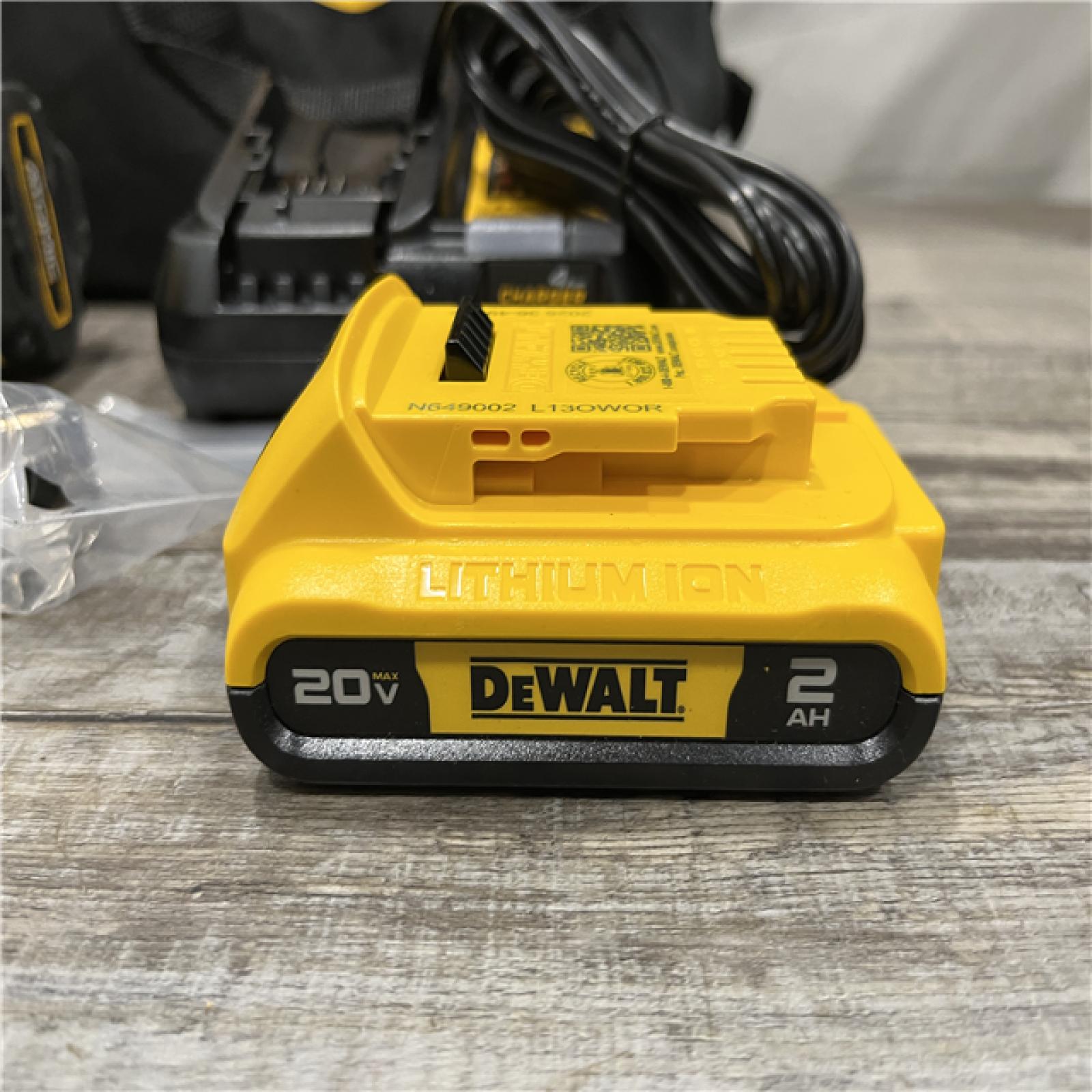 AS-IS DEWALT Atomic 20V Lithium-Ion Cordless Compact 1/2 in. Drill/Driver Kit