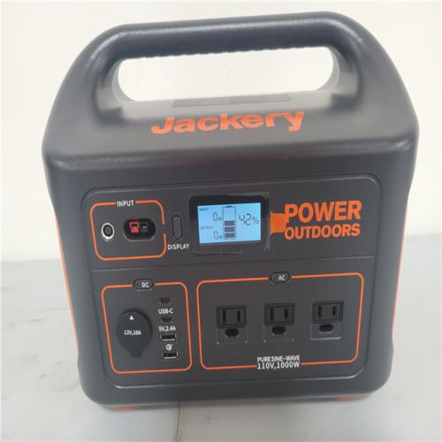 CALIFORNIA NEW JACKERY SOLAR GENERATOR