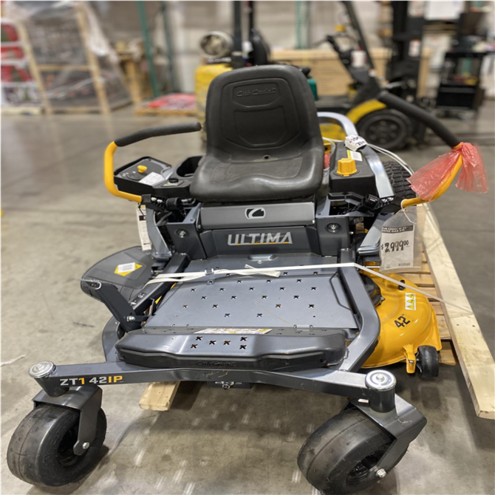 Dallas Location - As-Is Cub Cadet Ultima Z1 42 Zero-Turn Mower